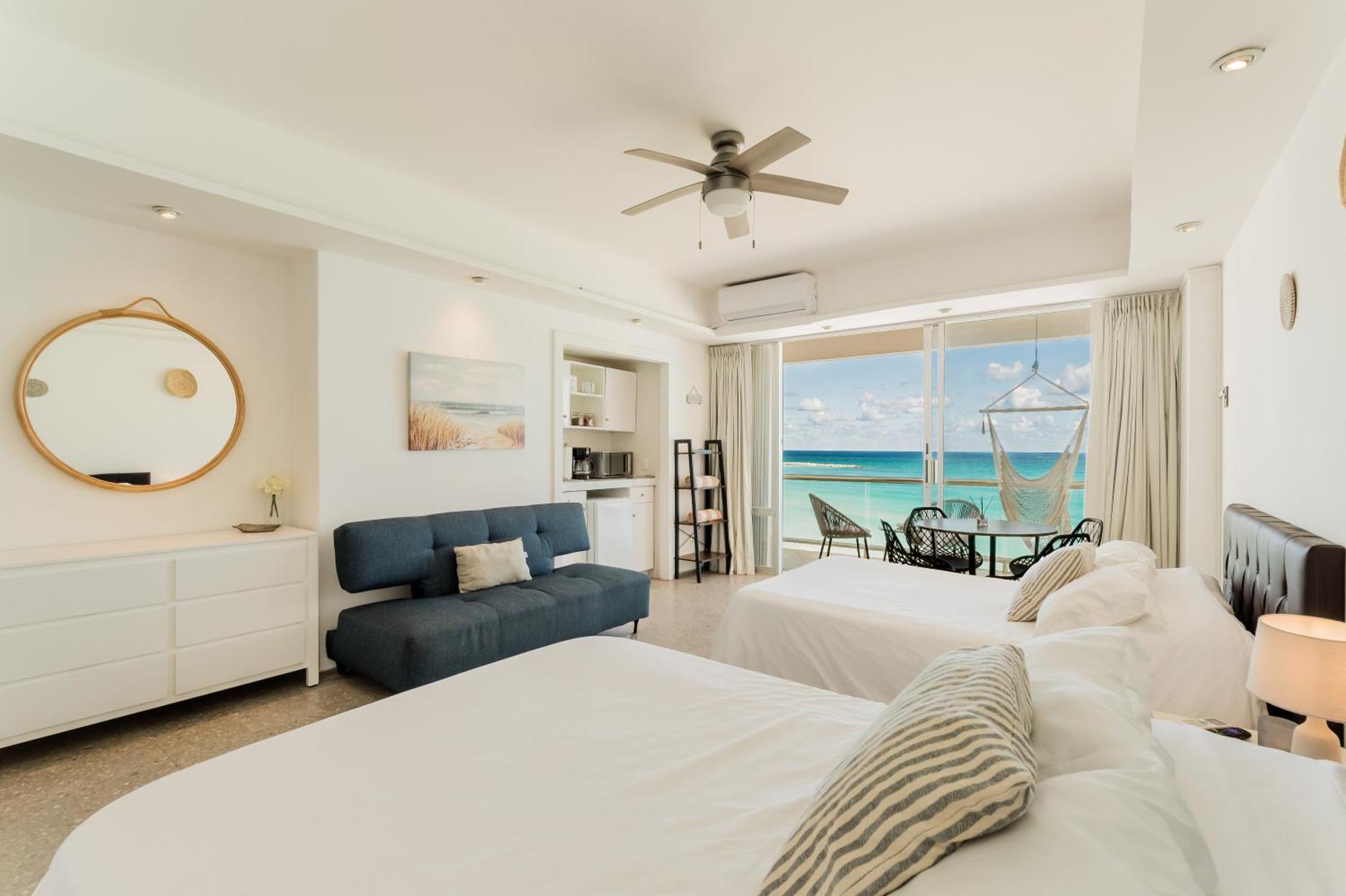 *Turquoise Escape- Beachfront Studio By Casa Paraiso* Cancún Zewnętrze zdjęcie