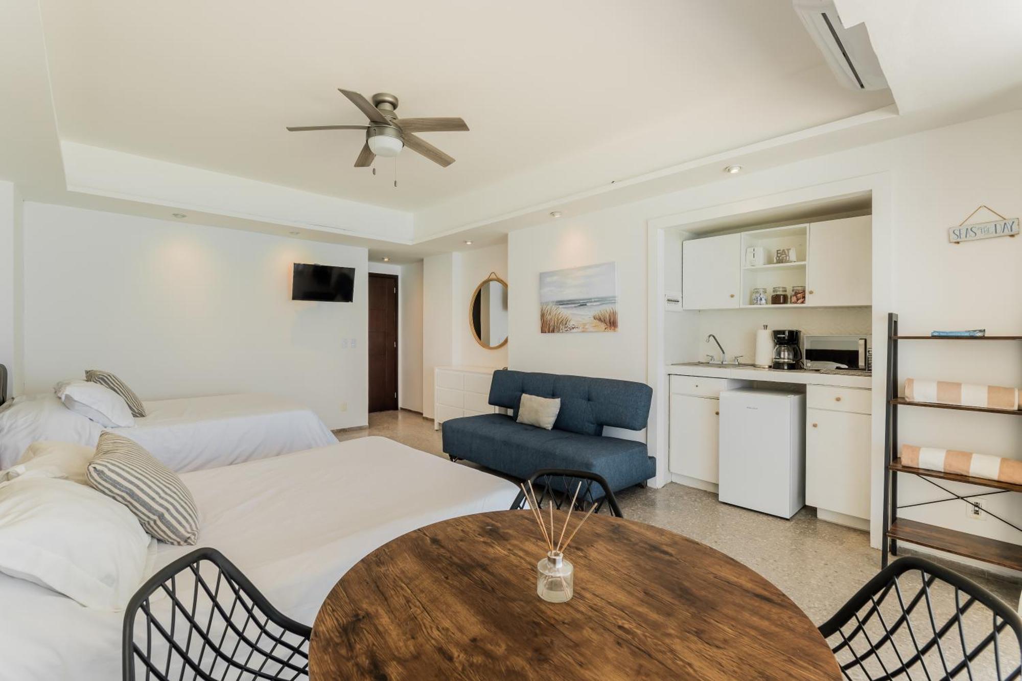 *Turquoise Escape- Beachfront Studio By Casa Paraiso* Cancún Zewnętrze zdjęcie